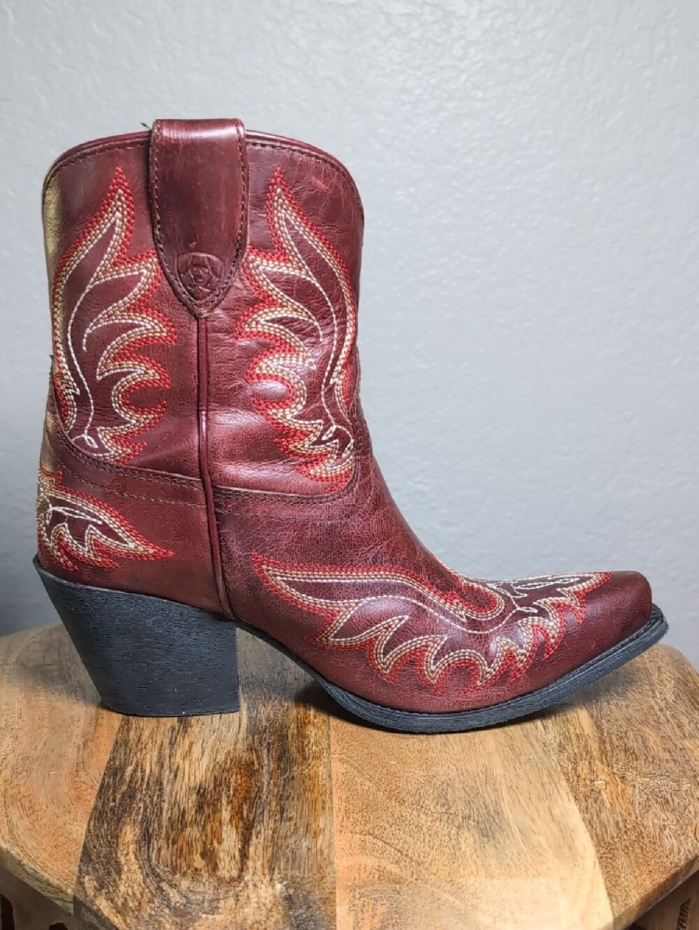 Ariat Women's Chandler Snip Toe Western Cowgirl Boot - Picture 5 of 10